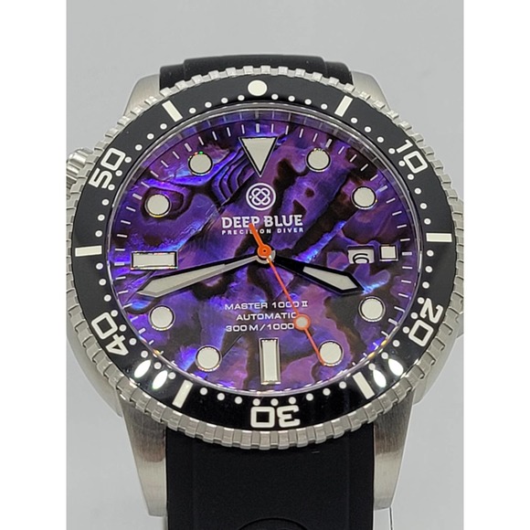 Deep Blue Other - Deep Blue Purple Abalone Master 1k Automatic 44mm